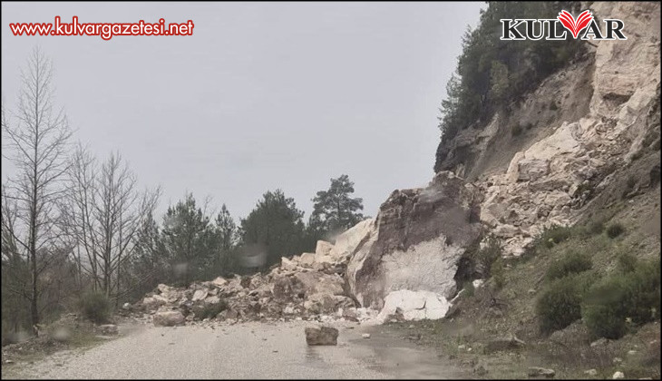 Acıpayam - Dalaman yolu ulaşıma kapandı