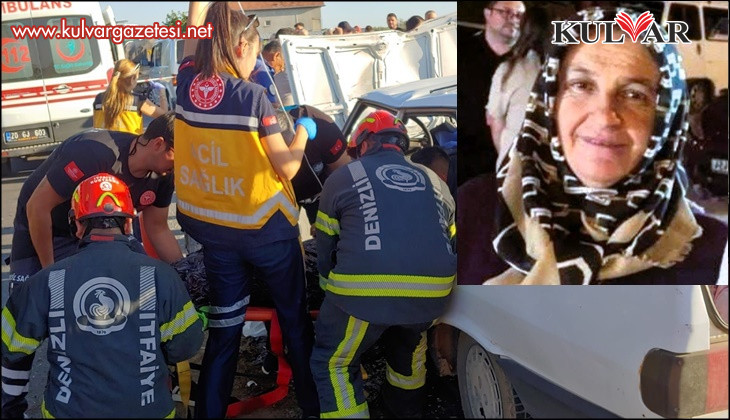 Acıpayam'da Kazazedelere yardım etmek isterken kazaya neden oldu