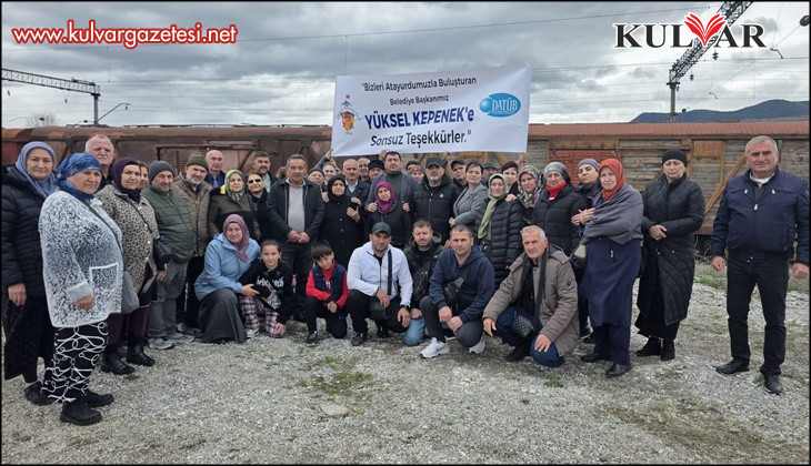 Ahıska Türklerinden Başkan Kepenek'e Teşekkür