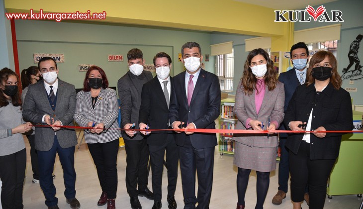 Ahmet Nuri Erikoğlu Ortaokulu Z-Kütüphanesi Törenle Açıldı