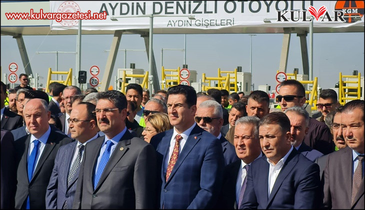 AK Parti Denizli İl Başkanı Yücel Güngör Denizli-Aydın otoyolunun açılışına katıldı