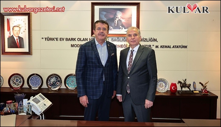 AK Parti Genel Başkan Yardımcısı Zeybekci’den Başkan Zolan’a ziyaret