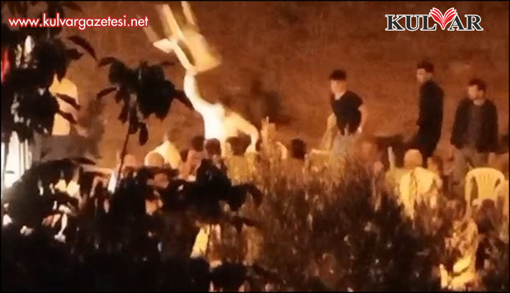 Alkol kavgasında gelin ve damat tarafı birbirine girdi