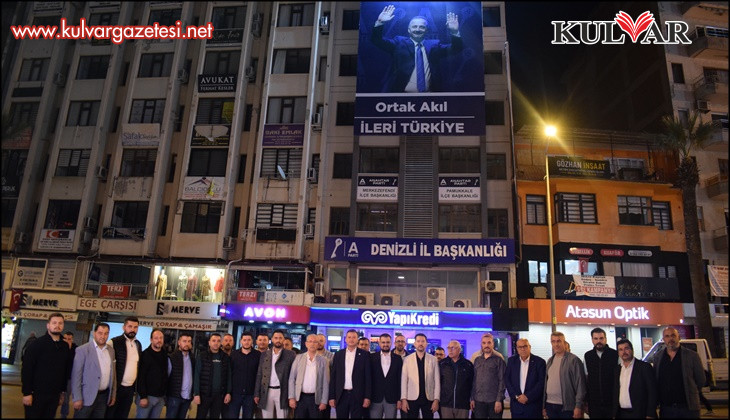 Anahtar Parti Denizli’de çalışmalarına başladığı yerden devam ediyor