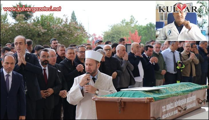 Araç kullanırken kalp krizi geçirerek hayatını kaybeden profesör son yolculuğuna uğurlandı