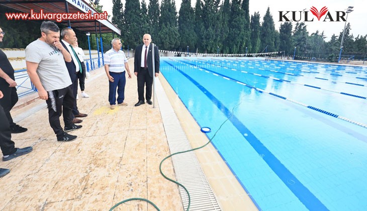  Atatürk Yüzme Havuzu yaz dönemine hazırlanıyor