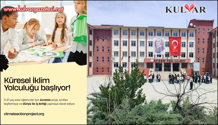 AYDEM Fen Lisesi’nden Küresel İklim Projesine Katılım