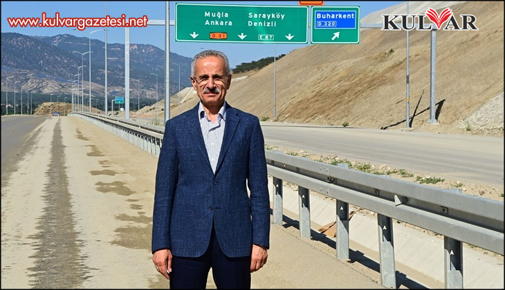 Aydın-Denizli otoyolu 17 Ekim'de trafiğe açılıyor