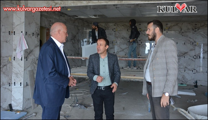 Babadağ sosyal tesislerinde çalışmalar hızla devam ediyor