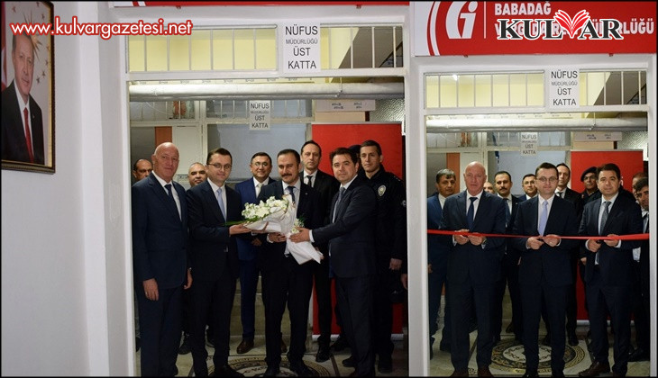 Babadağ Vergi Dairesi Müdürlüğü hizmete açıldı