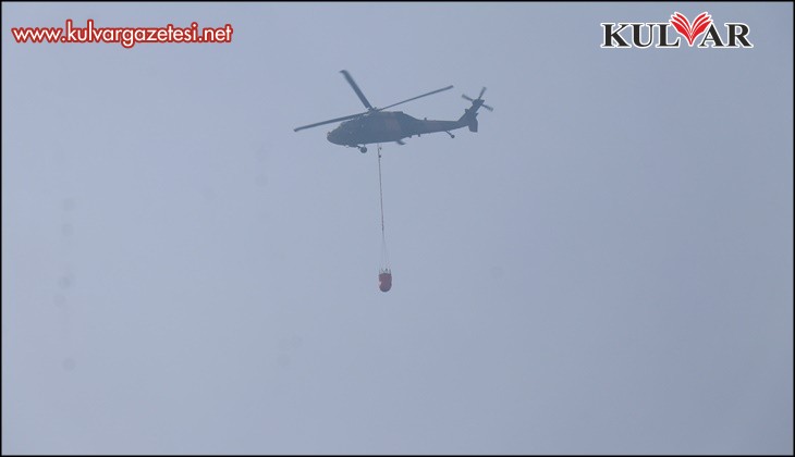 Babadağ'da 30 yayla evi boşaltıldı, Skorsky ve Chinook helikopterler desteğe geldi