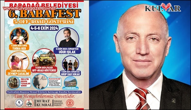 Babadağ'da 6. Babafest ve 5. Off-Road Şöleni için geri sayım başladı