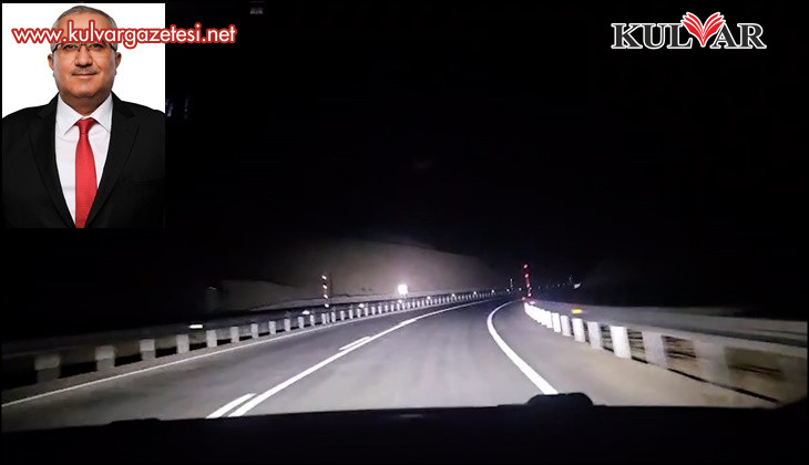 Başkan Arslan, Ankara yolculuğu esnasında yeni Gölhisar yolunu inceledi