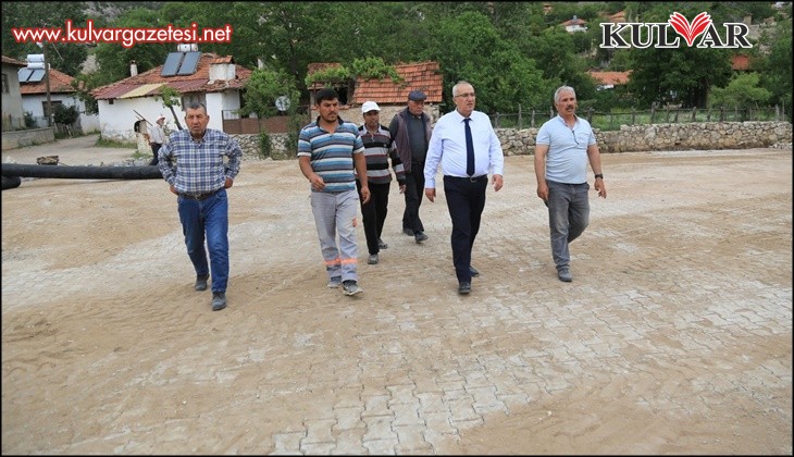 Başkan Arslan mahallelerdeki çalışmaları yerinde inceledi