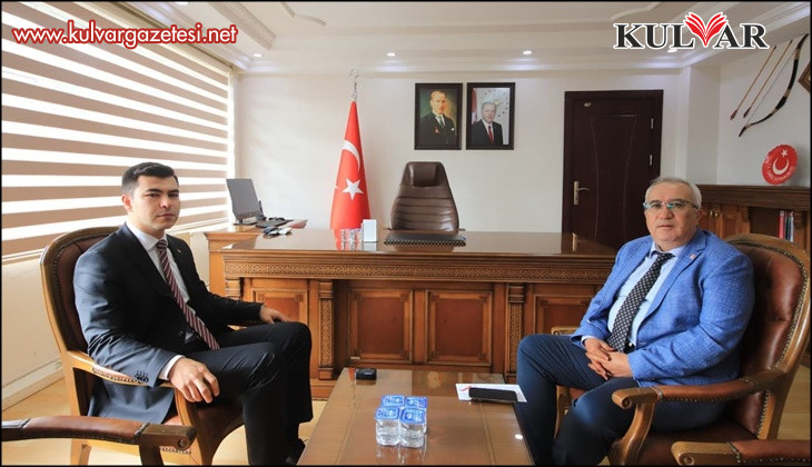 Başkan Arslan’dan Kaymakam Çelik’e hayırlı olsun ziyareti