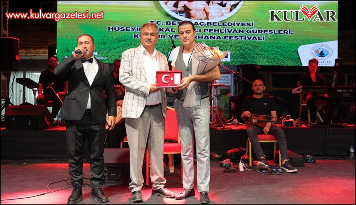 Başkan Bütün; "Belediye bütçesine dokunmadan Beyağaç'ta dillere destek bir festival yaptık"