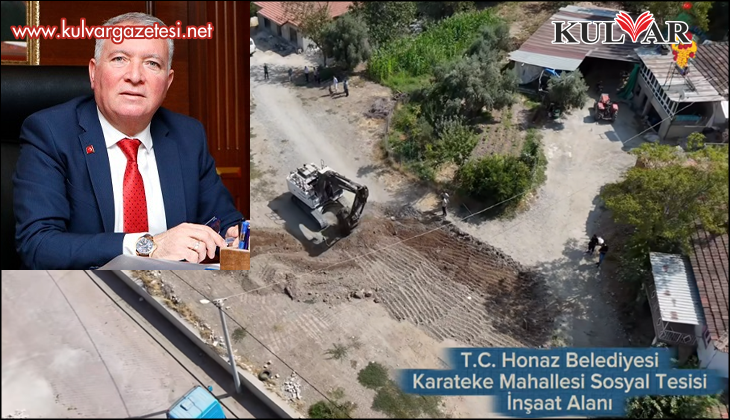 Başkan Kepenek : Honaz’ımız için söz verdiğimiz projeleri birer birer hayata geçiriyoruz