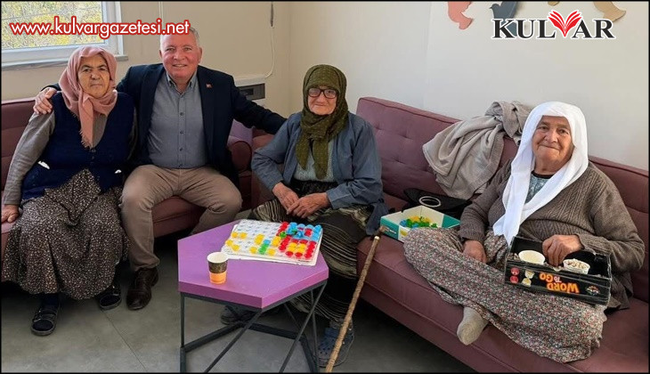 Başkan Kepenek’ten Yaşlı Rehabilitasyon Merkezine anlamlı ziyaret
