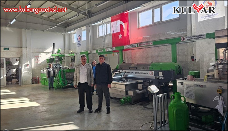 Başkan Pütün; "Zeytinyağı üretim tesisimizde yeni sezon başladı"