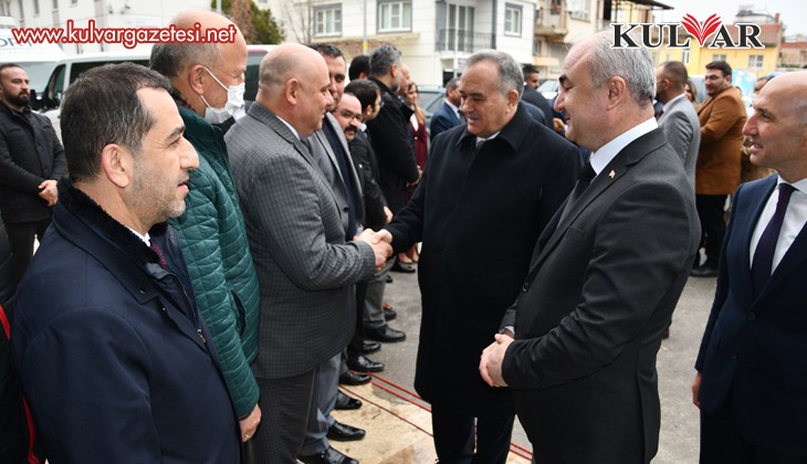 Başkan Şevik, MHP Kurmaylarını karşıladı