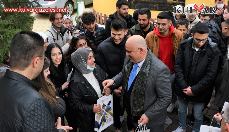 Başkan Şevik, PAÜ Coğrafya Bölümü Öğrencilerini ağırladı