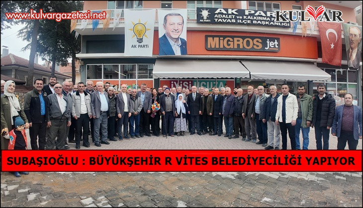 Başkan Subaşıoğlu’ndan CHP’li belediyelere: “Hep şikayet hep mazeret”