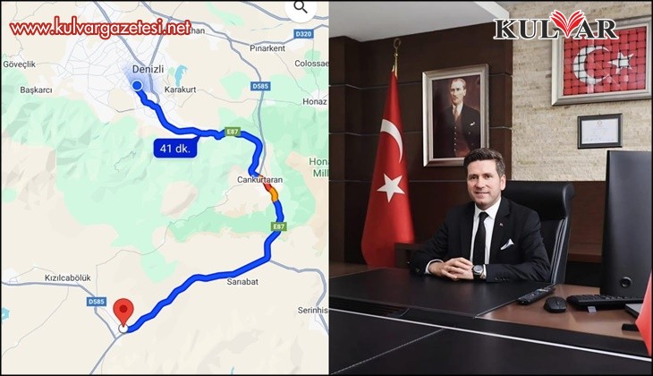 Başkan Tatık; “Denizli - Kızılcabölük yolu için girişimlere bulunacağız”