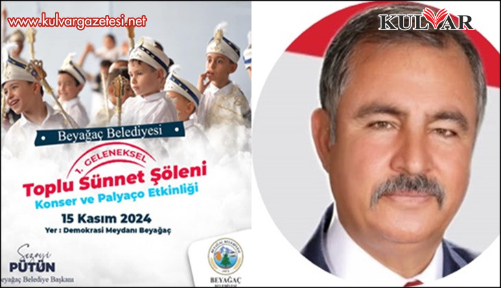 Beyağaç Belediyesinden toplu sünnet şöleni