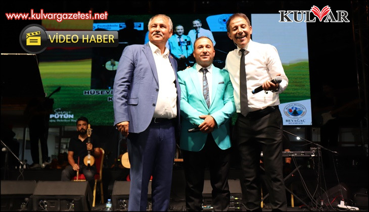 Beyağaç Kültür ve Tarhana Festivalinde Mustafa Yıldızdoğan rüzgarı esti