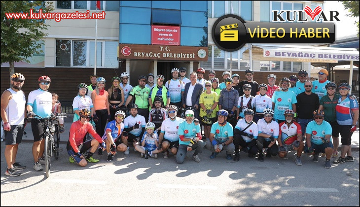 Beyağaç'ın güzellikleri Sandras Dağı Bisiklet, Kültür ve Doğa Şenliğiyle keşfedildi