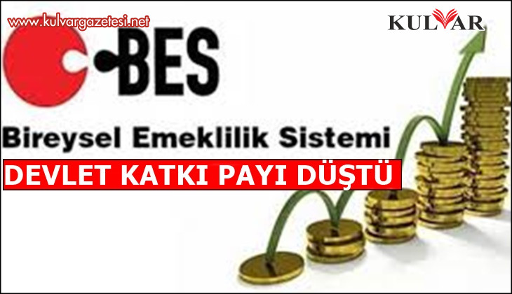 Bireysel Emeklilik Sistemi'nde devlet katkısı yüzde 20’ye düşürüldü