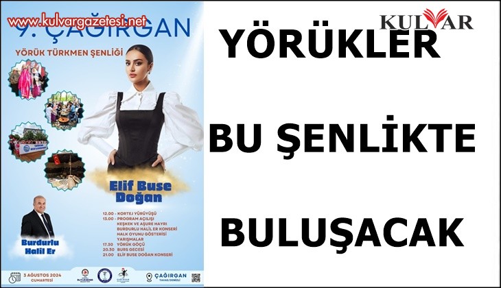 BOZDAĞIN YÖRÜKLERİ ÇAĞIRGAN YAYLASİNDA BULUŞUYOR