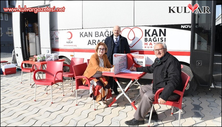 Bozkurt Belediyesinden Kızılay’a kan bağışı