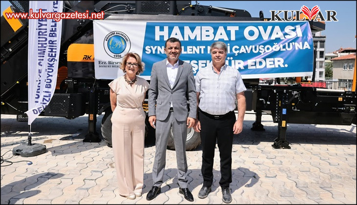 Bozkurt ve Çardak’a Büyükşehir’den silaj paketleme desteği