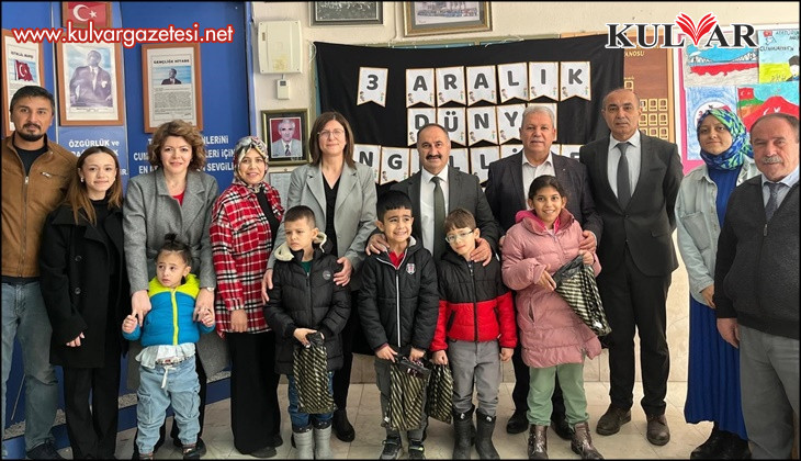 Buldan Milli Eğitim özel öğrencileri unutmadı