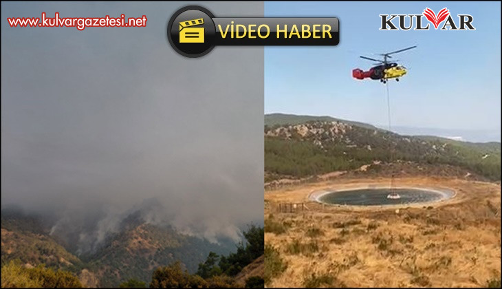 Buldan yangın göletlerinde su azaldı