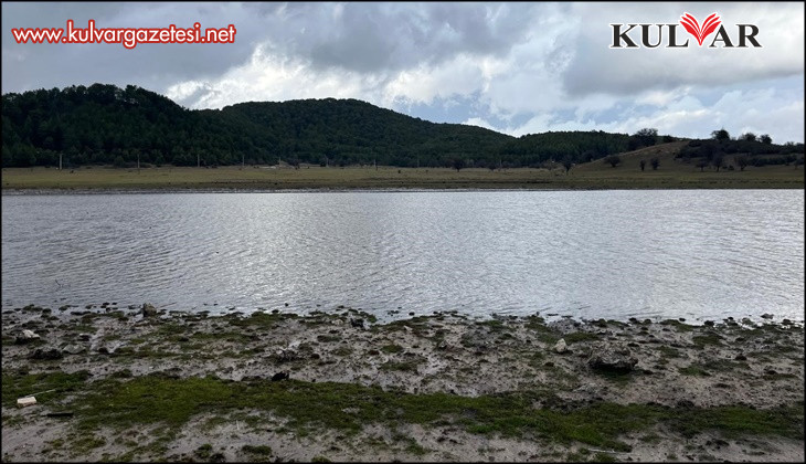 Buldan Yayla Gölünde sevindiren doluluk