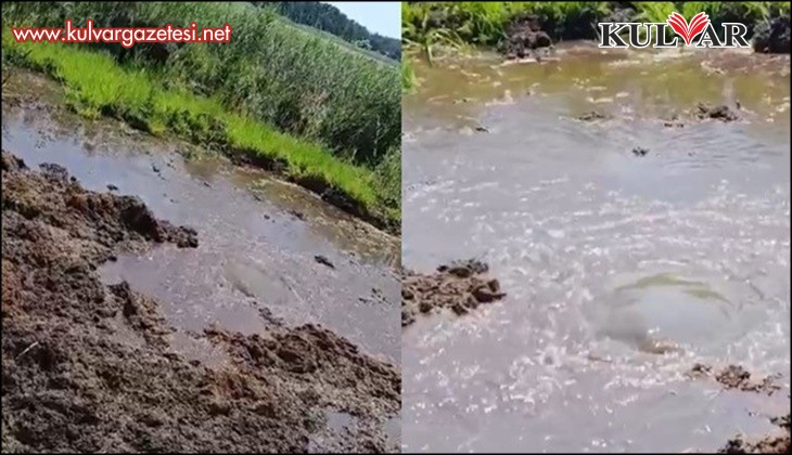 Buldan Yayla Gölünde temizleme çalışmaları esnasında su kaynağı bulundu