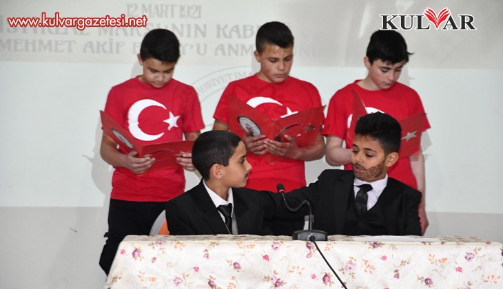 Buldan’da İstiklal Marşı'nın Kabulünün 101. yılı kutlandı