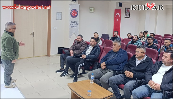 Buldanlı avcılar sertifika sahibi oldu