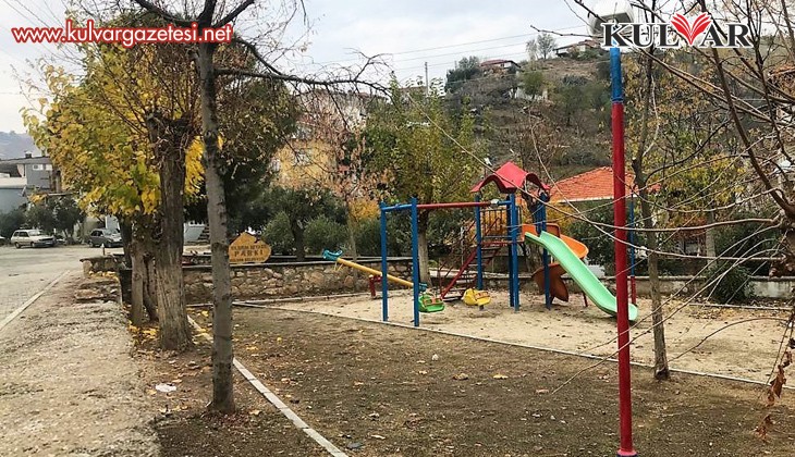 Buldanlılar çocuk parkının yıkılmasına tepkili