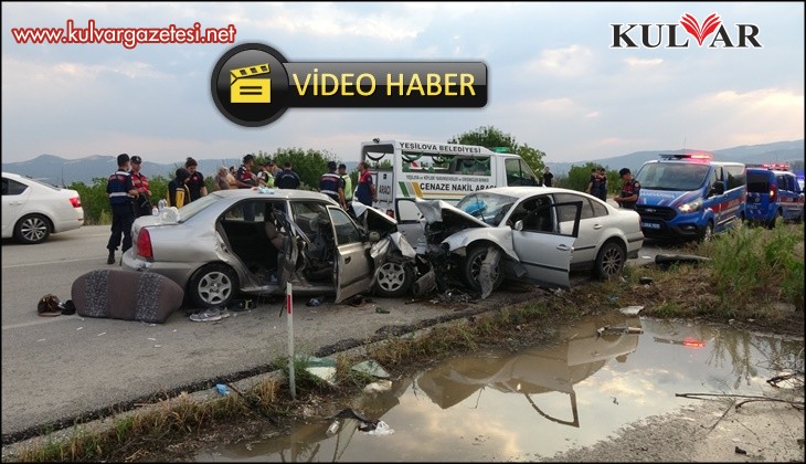 Burdur'daki feci kazada iki kişi yaşamını kaybetti