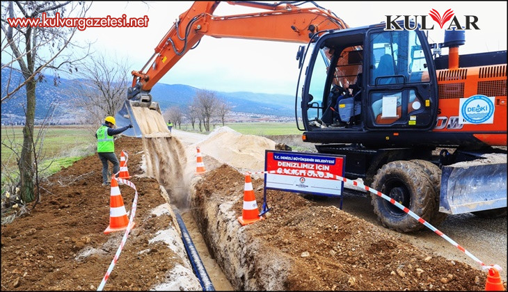 Büyükşehir DESKİ Yassıhöyük’te içme suyu hattını yeniliyor 