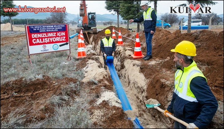 Büyükşehir DESKİ’den Acıpayam’a yeni nesil altyapı