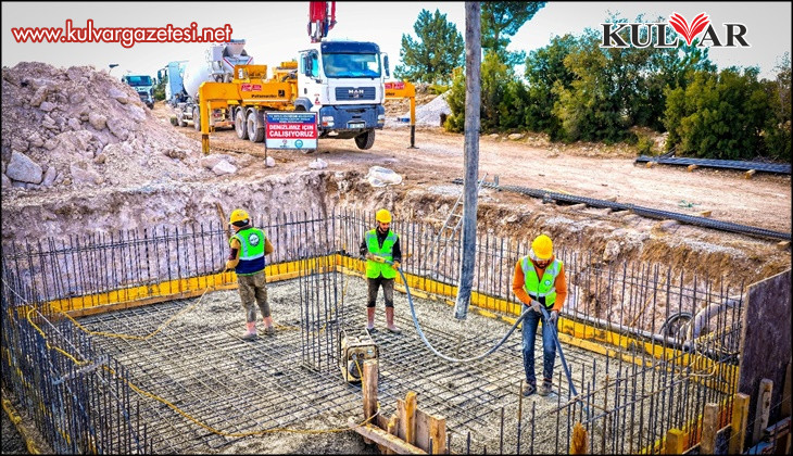 Büyükşehir DESKİ’den Uzunpınar’a yeni nesil içme suyu deposu