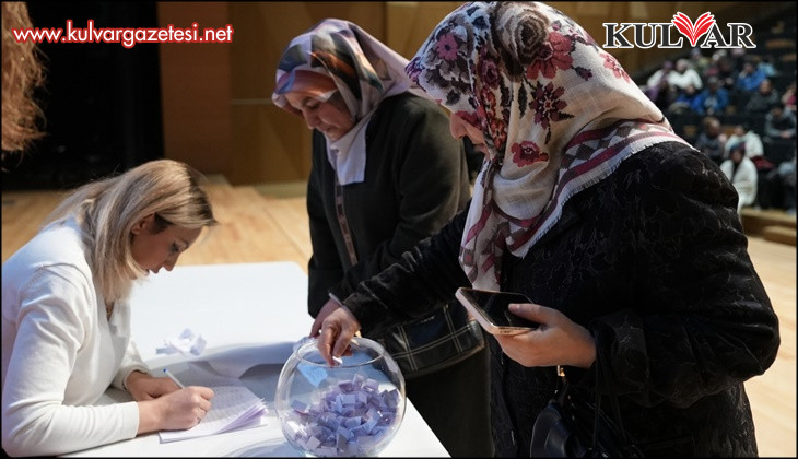 Büyükşehirle Üreten Kadınlar Festivali için kura çekimi yapıldı