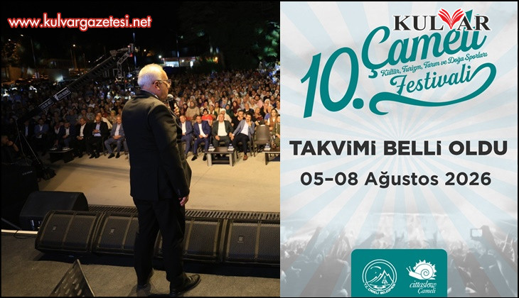 Çameli 10. Kültür ve Turizm Festivali takvimi belirlendi