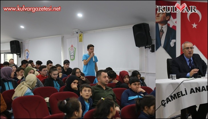 Çameli Belediye Başkanı Cengiz Arslan gençlerin sorularına cevapladı