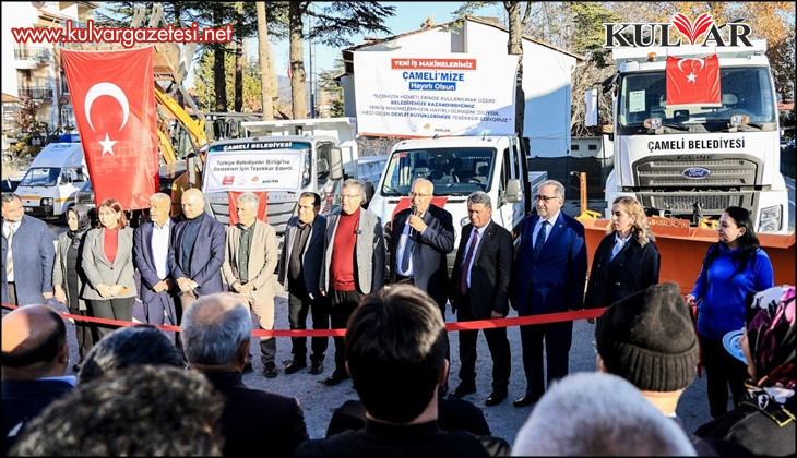 Çameli Belediyesi araç filosunu güçlendiriyor