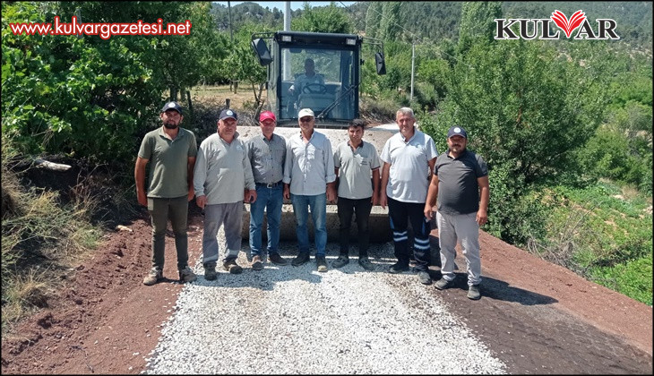 Çameli Belediyesi kendi imkanlarıyla altyapı çalışmalarını devam ediyor